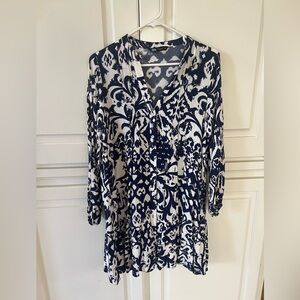 Zara button down dress